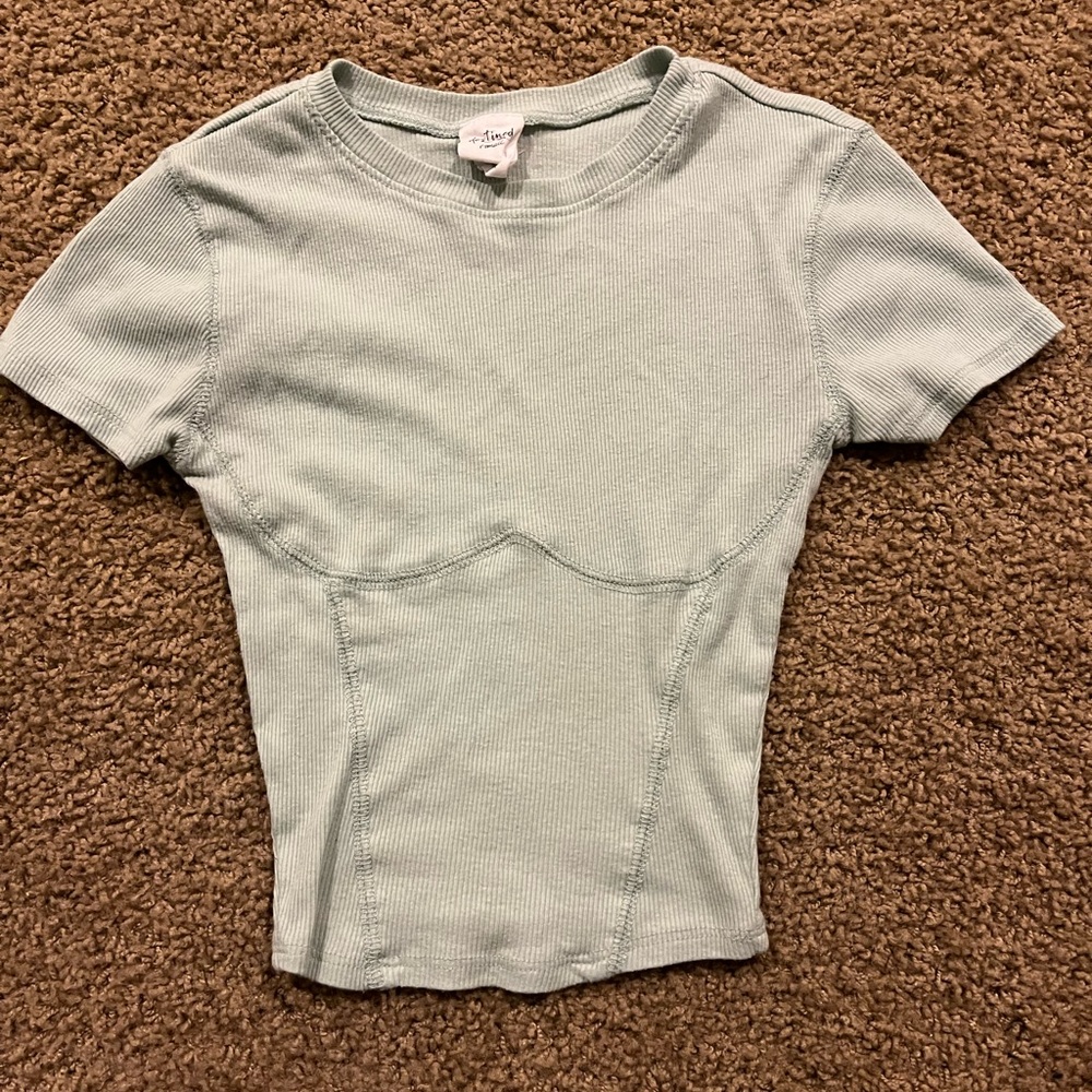 Tillys Ribbed Crop Top